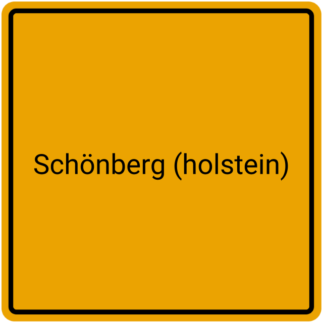 Meldebestätigung Schönberg (Holstein)